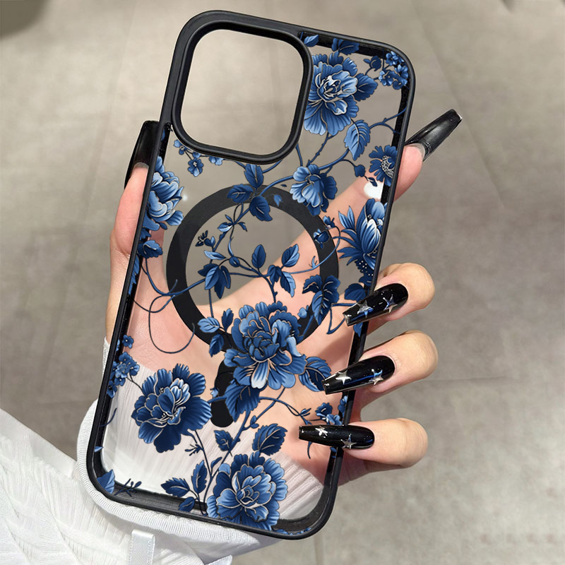 Phone Cases Z Fold 5 - Чехол для телефона с фиолетовым мраморным