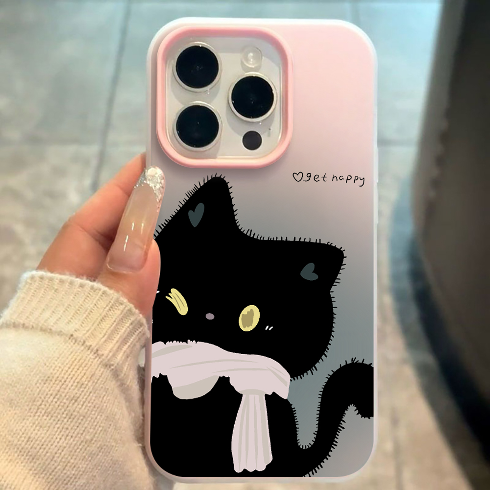 Phone Cases Durable - Чехол для телефона INS Couple Black