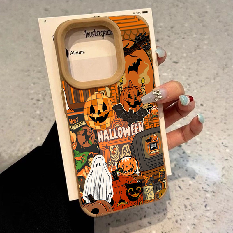 Phone Cases Durable - Чехол для телефона в виде тыквы-призрака