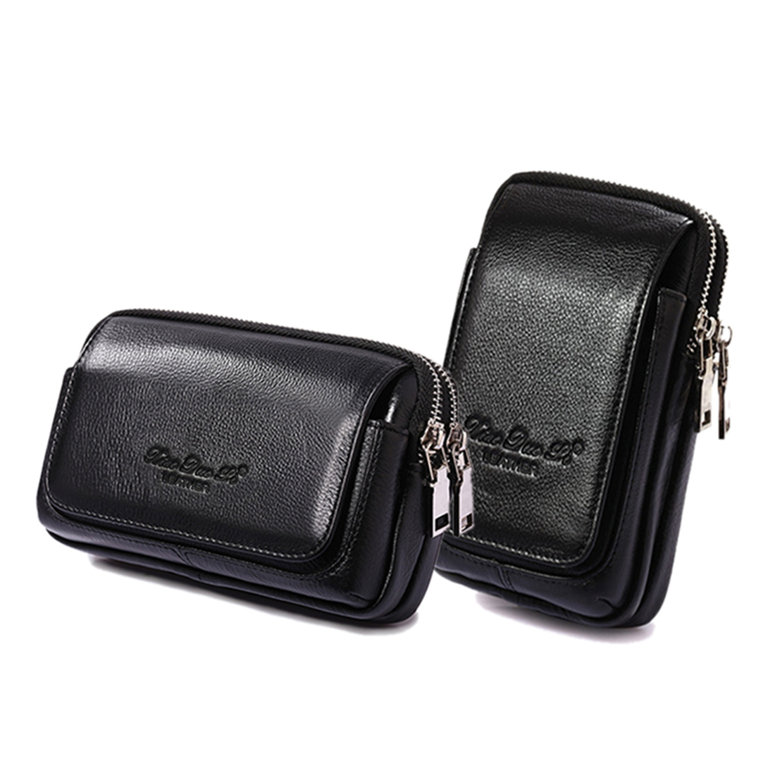 Phone Cases Blunt - Мужская поясная сумка из натуральной кожи,