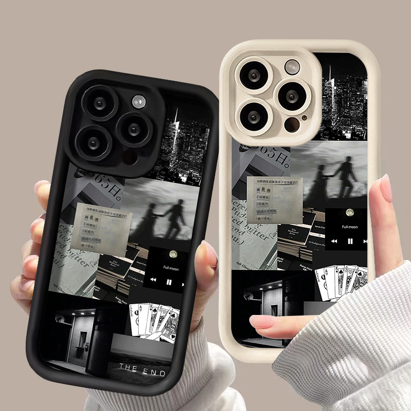 Phone Cases Durable - Мягкий силиконовый однотонный чехол для телефона