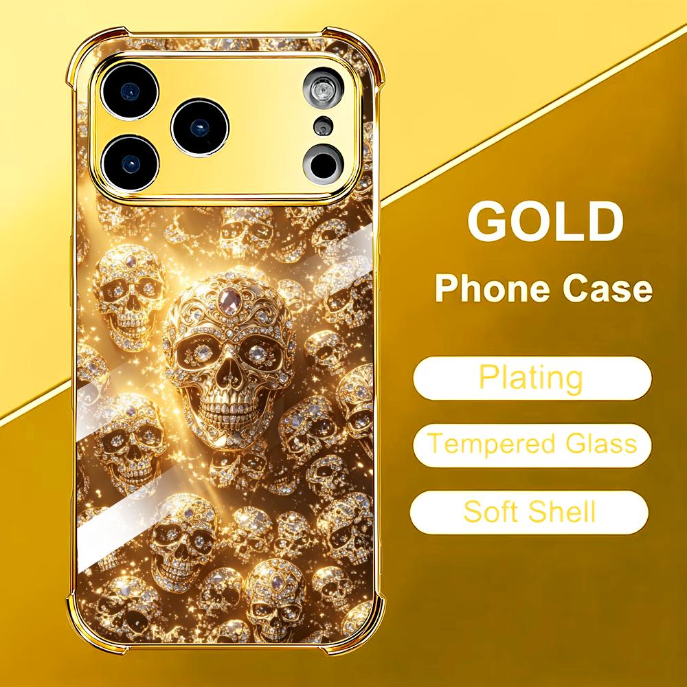 Phone Cases Rhode - Роскошный золотой чехол для телефона с