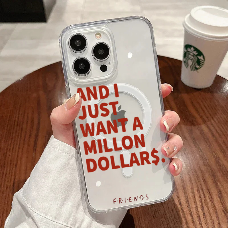 Phone Cases Durable - Модный чехол с абстрактными цитатами для