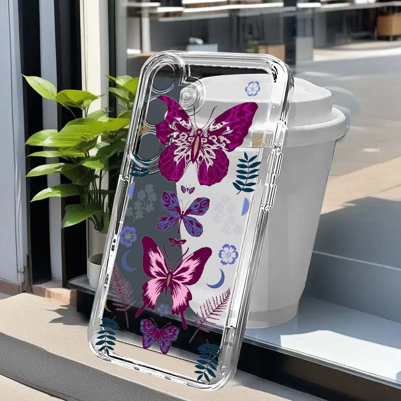 Phone Cases Samsung A14 - Чехол для телефона с рисунком фиолетовой