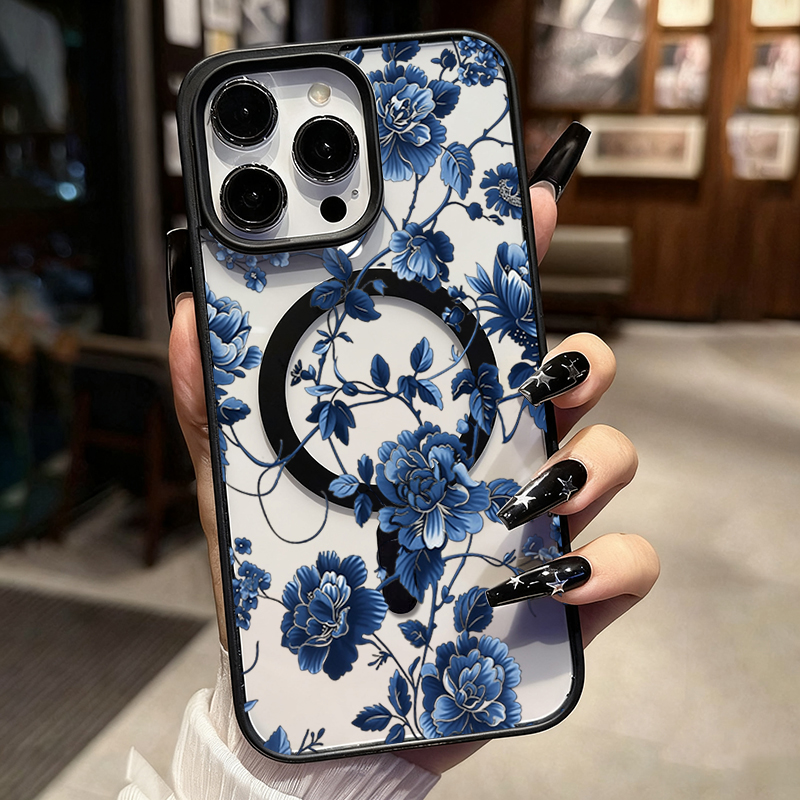 Роскошный винтажный синий чехо – обзор и цена Phone Cases Durable