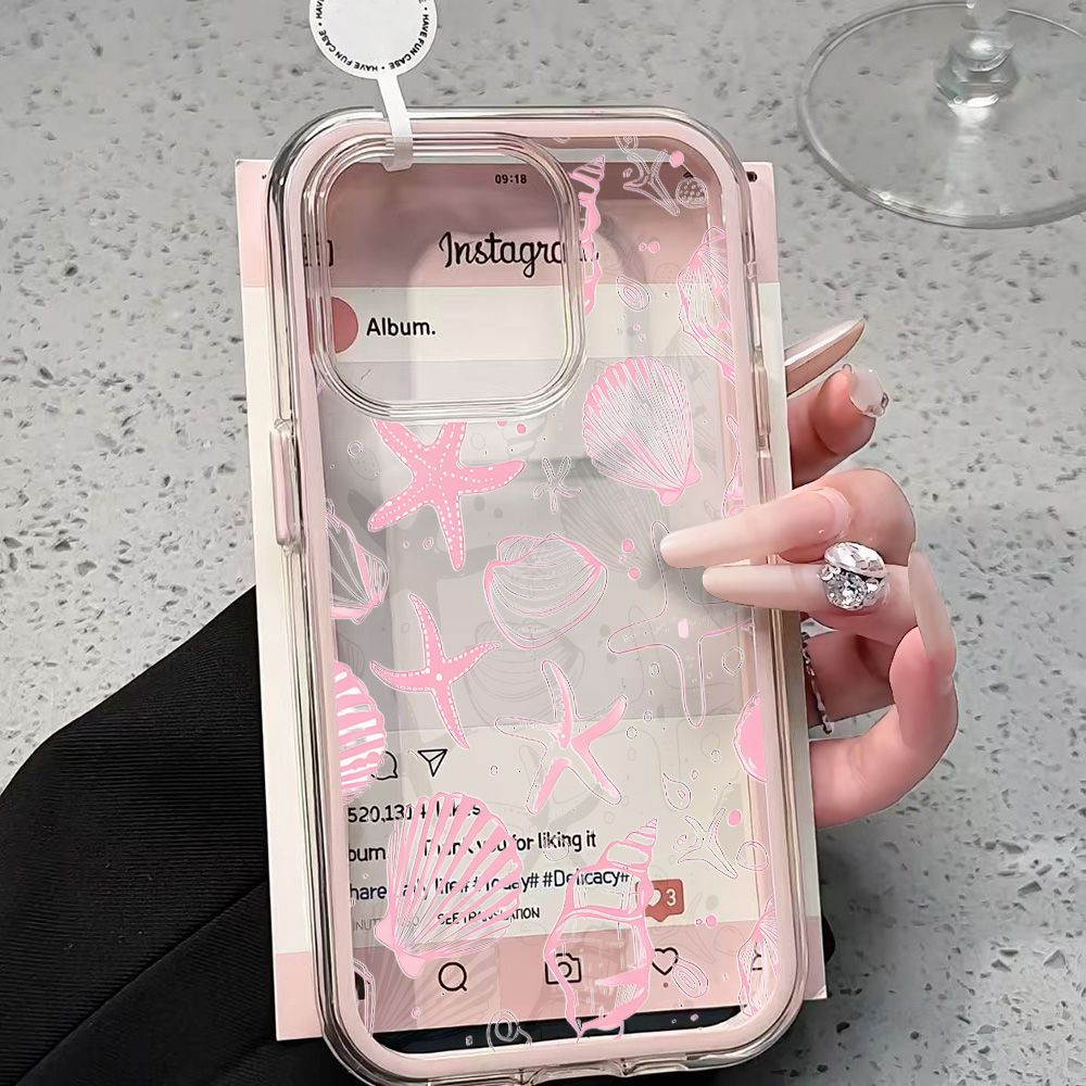 Летний розовый прозрачный чехо – обзор и цена Phone Cases Durable
