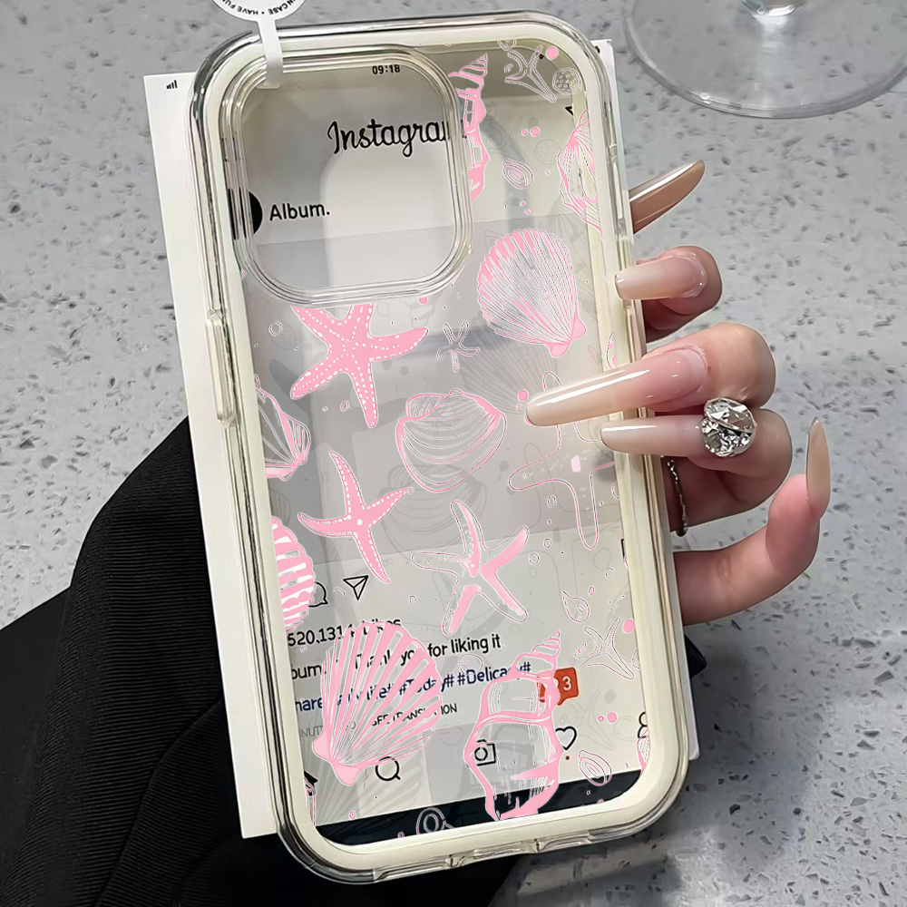 Летний розовый прозрачный чехо – обзор и цена Phone Cases Durable