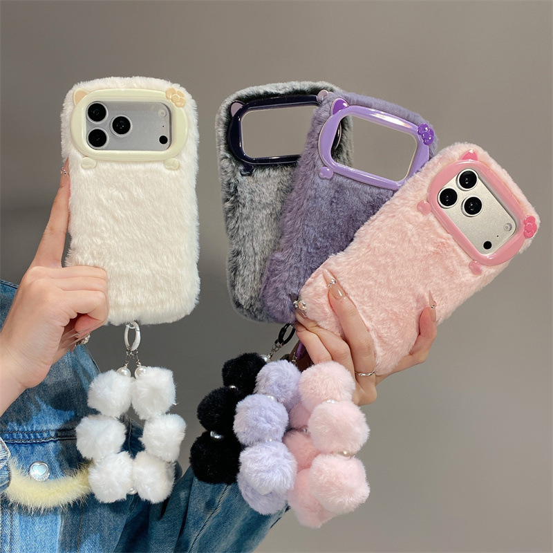 Роскошный однотонный плюшевый  – обзор и цена Phone Cases Durable
