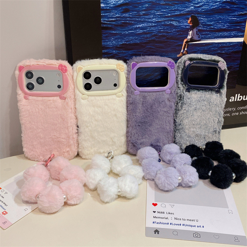 Роскошный однотонный плюшевый  – обзор и цена Phone Cases Durable