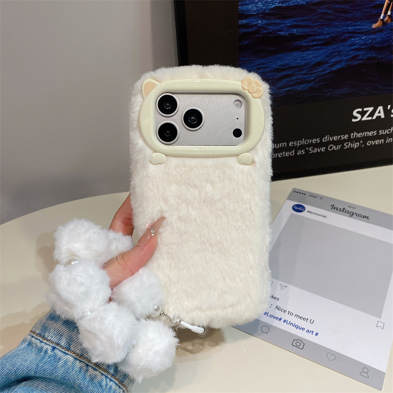 Роскошный однотонный плюшевый  – обзор и цена Phone Cases Durable