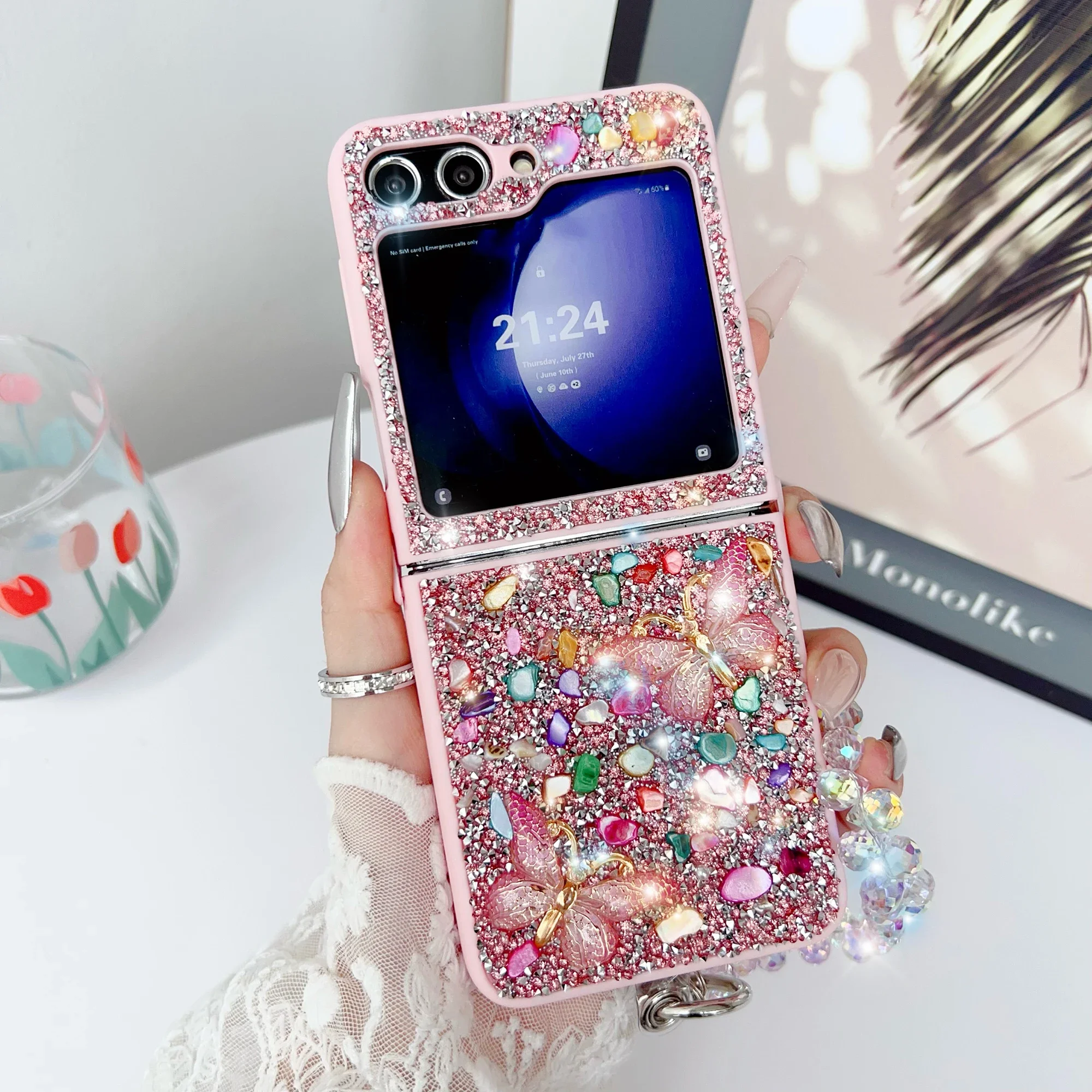 Роскошный блестящий чехол для  – обзор и цена Phone Cases Z Flip 6